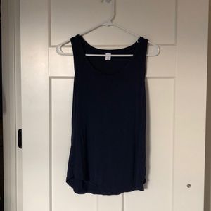 Navy blue tank